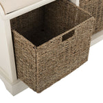 Dawkins Wicker Storage Bench