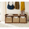 Dawkins Wicker Storage Bench