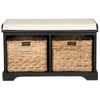 Aquino Basket Storage Bench