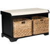 Aquino Basket Storage Bench