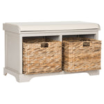 Aquino Basket Storage Bench