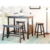 Villalobos Set Pub Table Set of 4