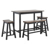 Villalobos Set Pub Table Set of 4