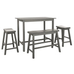 Villalobos Set Pub Table Set of 4