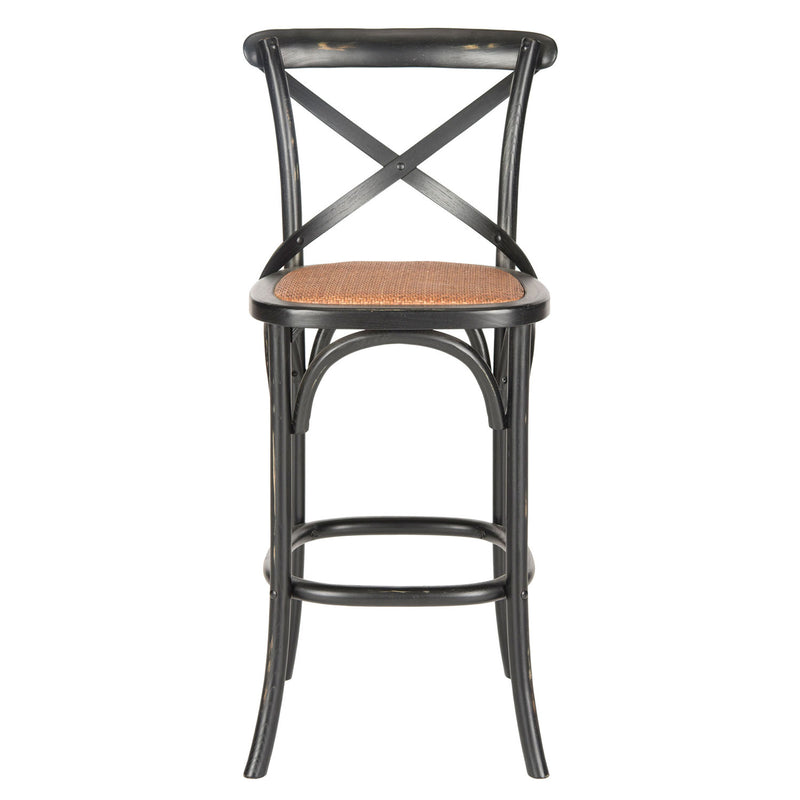 Oak Hill X-Back Bar Stool