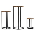 Central Nesting Table Set of 3