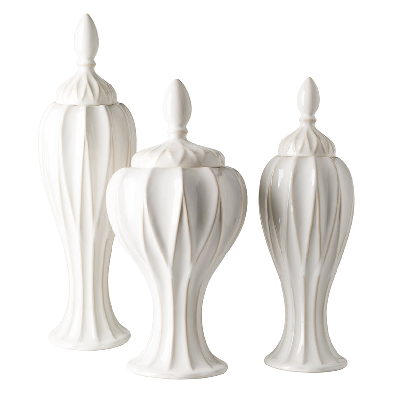 Sebastian Indoor/Outdoor Urn Set of 3