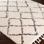 Livabliss Berber Diamond Shag Rug