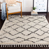 Livabliss Berber Diamond Shag Rug