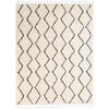 Livabliss Berber Zag Shag Rug