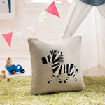 Zebra Kids Throw Pillow