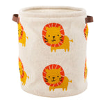 Lions Kids Storage Basket Beige