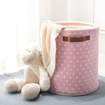 Pink Dots Kids Storage Bin