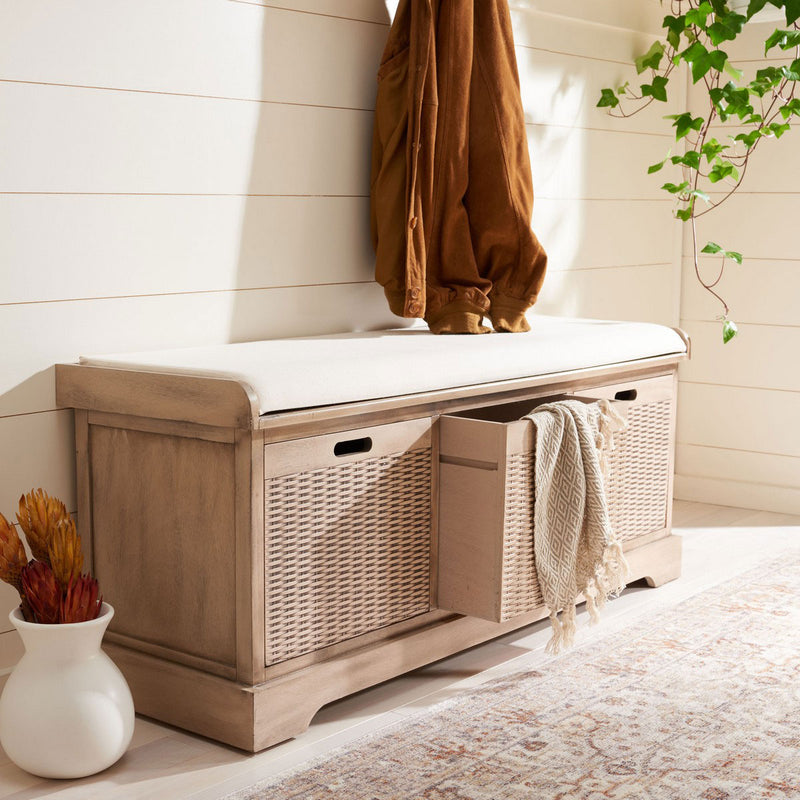 McIntosh Basket Storage Bench