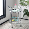 Darcie 2 Tier Round Bar Cart