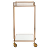 Amira 2 Tier Rectangle Bar Cart