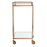 Amira 2 Tier Rectangle Bar Cart