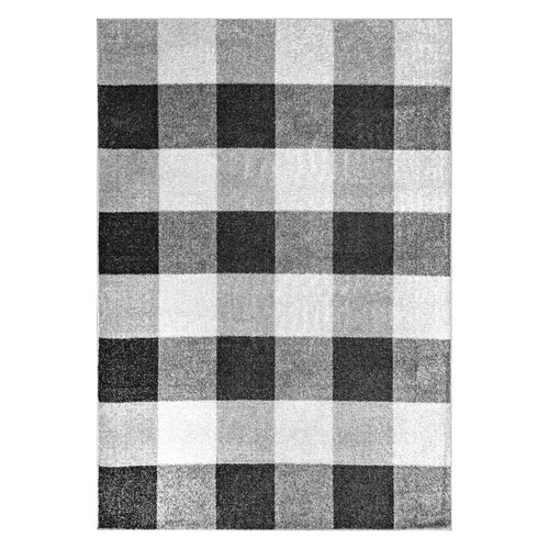 Monte Plaid Machine Made Rug