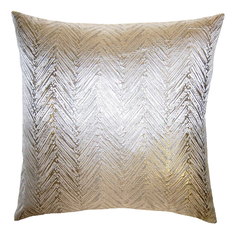 Square Feathers Brillante Chevron Throw Pillow