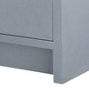 Villa and House Bryant Linen 3 Drawer Side Table