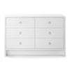 Villa and House Bryant Linen Extra Large 6 Drawer Dresser