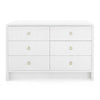 Villa and House Bryant Linen Extra Large 6 Drawer Dresser