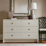 Villa and House Bryant Linen Extra Large 6 Drawer Dresser