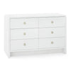 Villa and House Bryant Linen Extra Large 6 Drawer Dresser