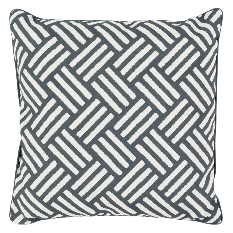 Newport Indoor Outdoor Throw Pillow Paynes Gray