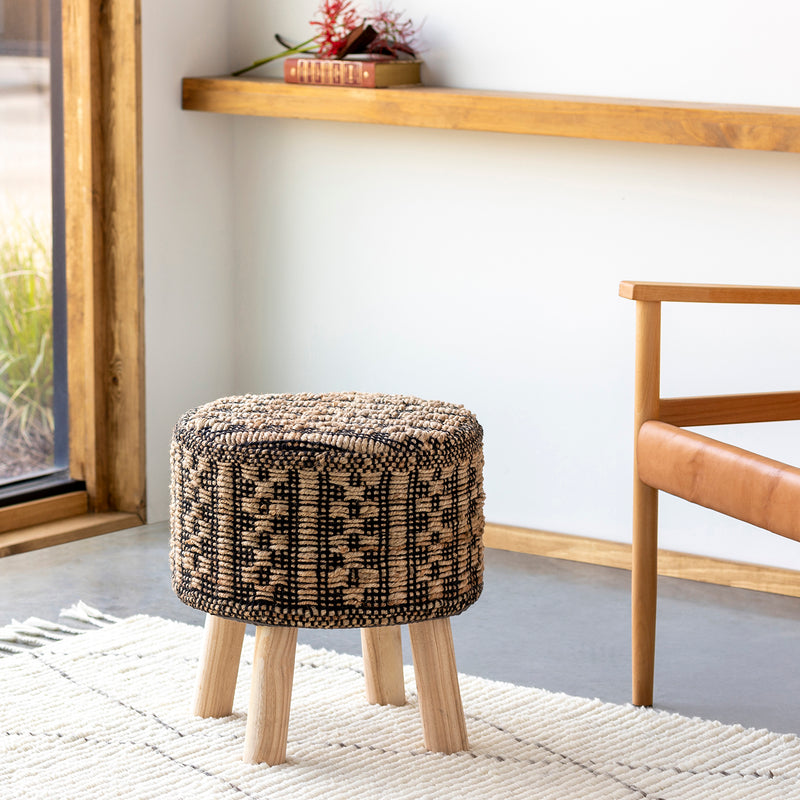 Mena Jute Stool