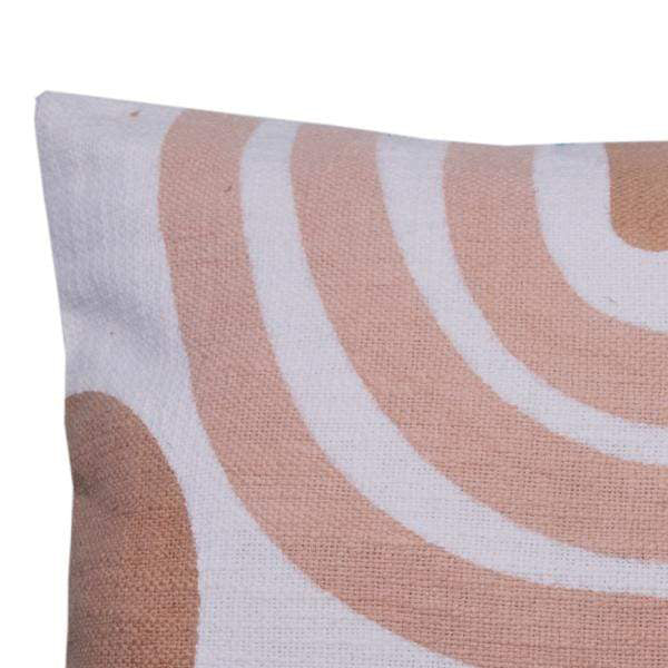 Swirl Sunset Throw Pillow