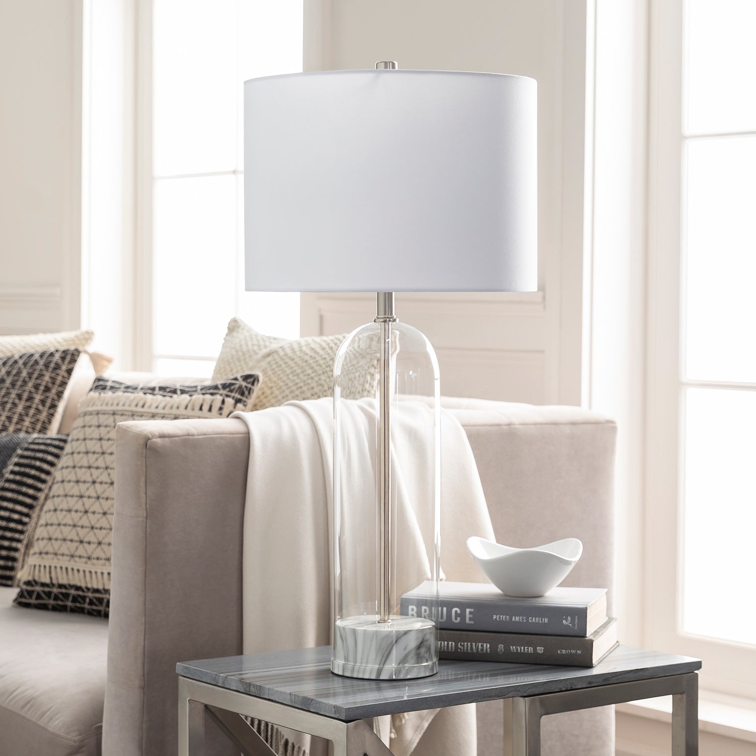 Epitome Table Lamp – Paynes Gray