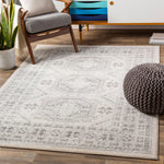 Livabliss Chester Medallion Machine Woven Rug