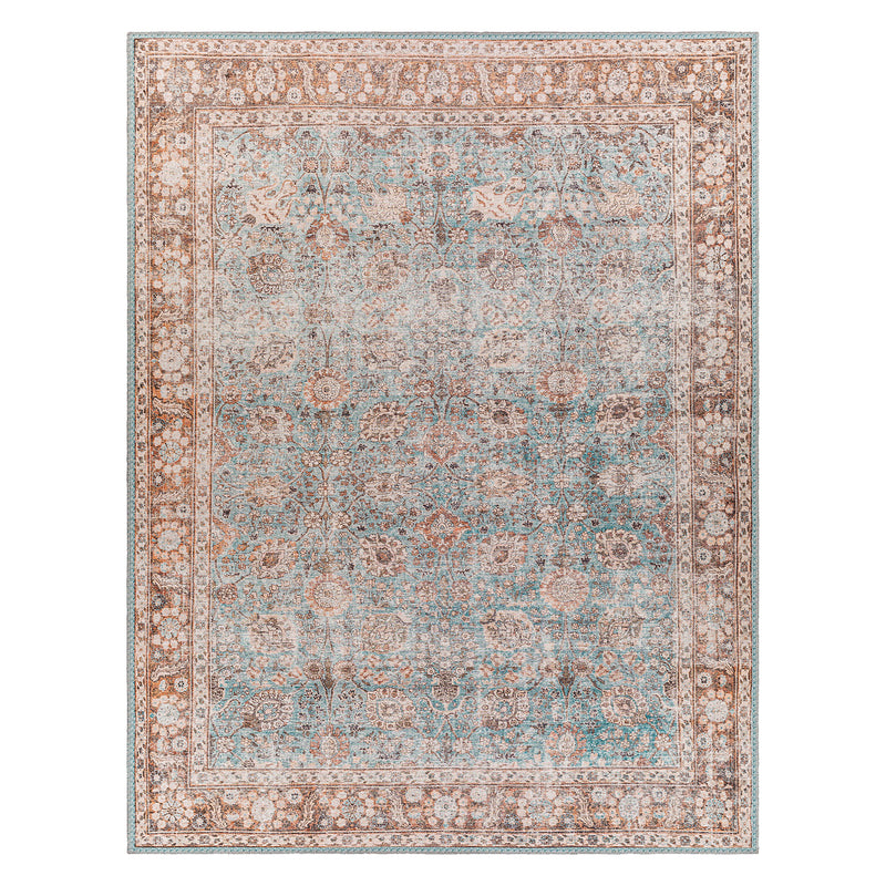 Livabliss Colin Spruce Washable Rug