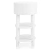 Villa and House Claudette 1 Drawer Round Side Table