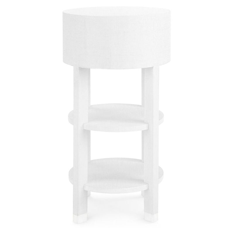 Villa and House Claudette 1 Drawer Round Side Table