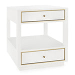 Villa and House Carmen 2 Drawer Side Table