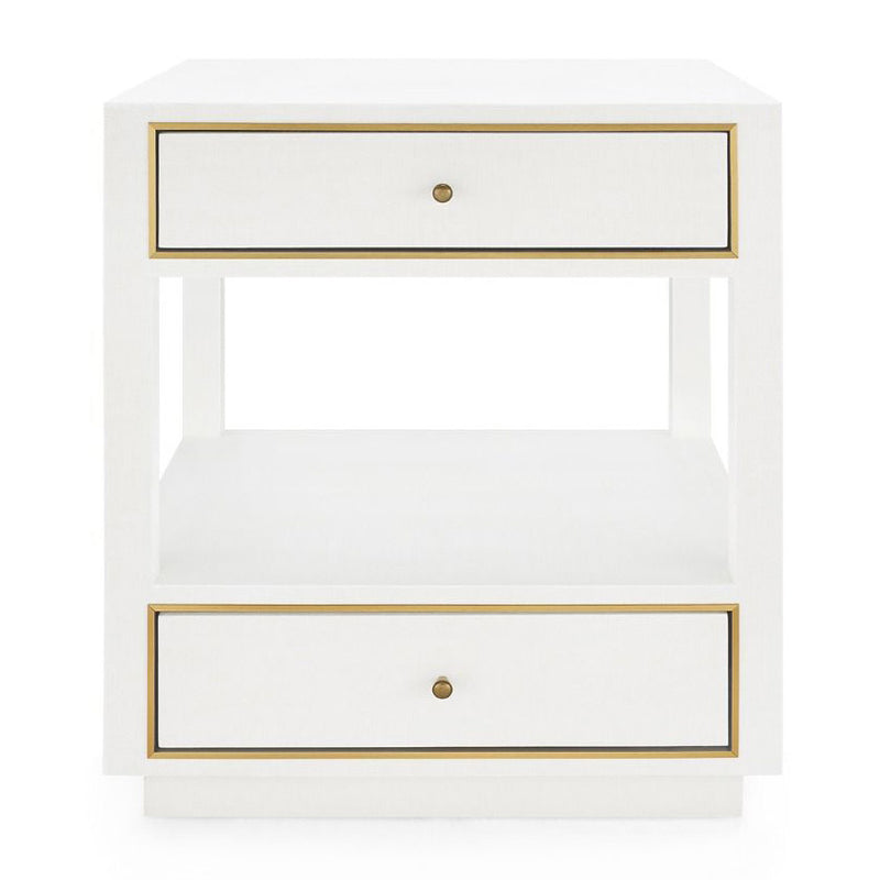 Villa and House Carmen 2 Drawer Side Table