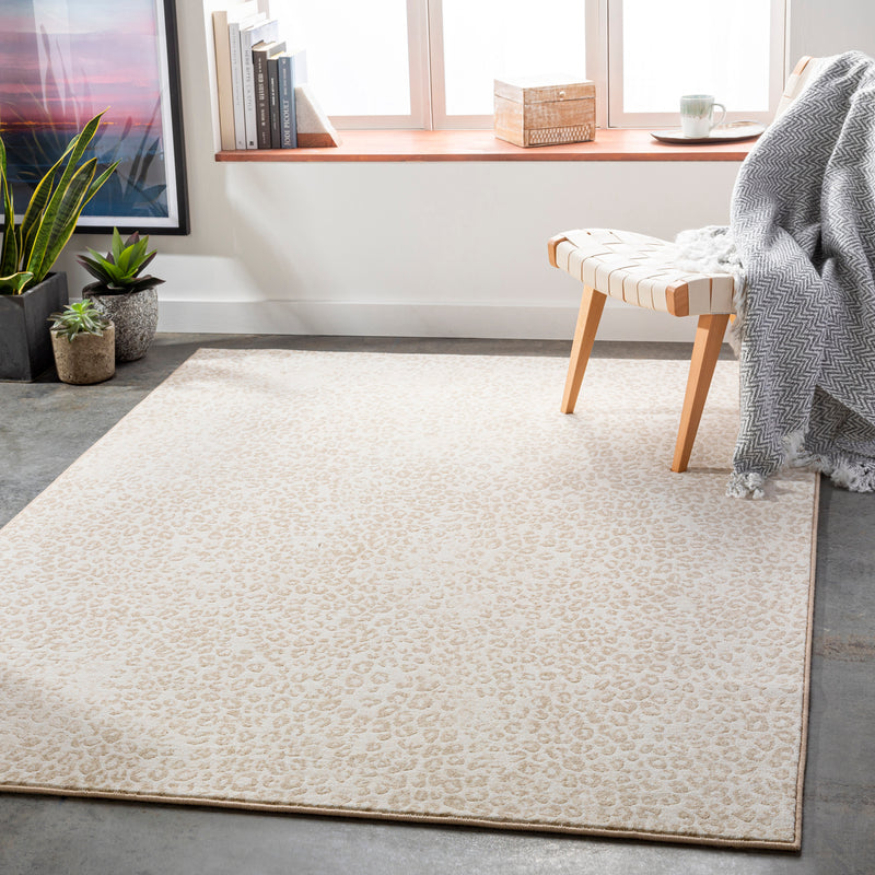 Surya Contempo Leopard Machine Woven Rug