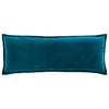 Olivia Cotton Velvet Lumbar Throw Pillow