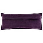 Olivia Cotton Velvet Lumbar Throw Pillow