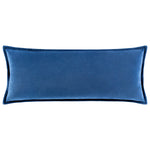 Olivia Cotton Velvet Lumbar Throw Pillow