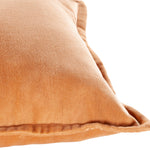 Olivia Cotton Velvet Lumbar Throw Pillow