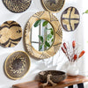 Santiago Flora Round Wall Mirror