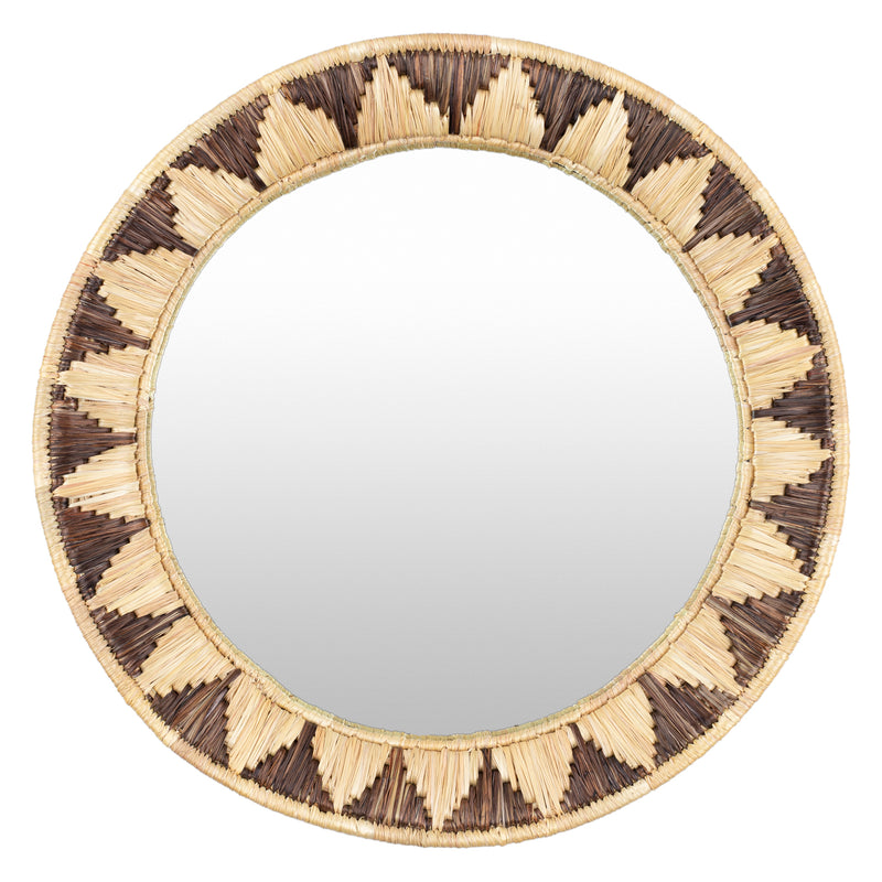 Santiago Inca Round Wall Mirror