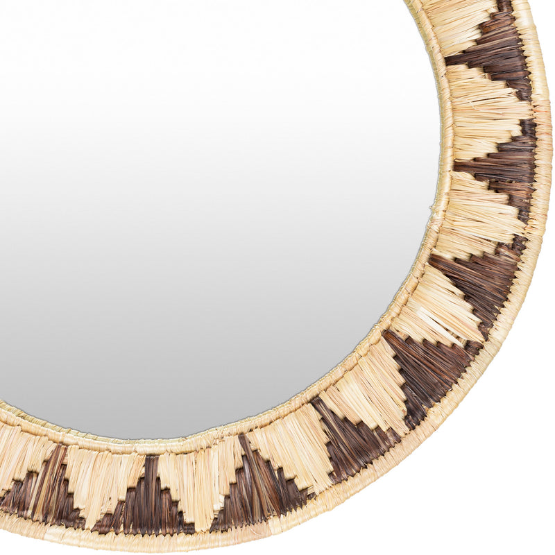 Santiago Inca Round Wall Mirror