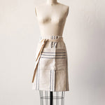 Hathaway Stripe Half Apron