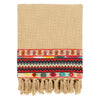 Zig Zag Fringe Throw Blanket