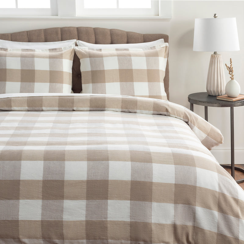 Hartford Plaid Duvet Set