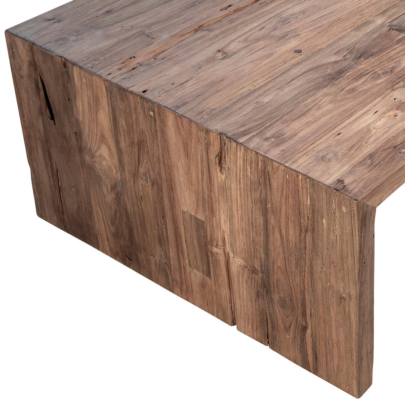 Camila Rectangular Waterfall Coffee Table